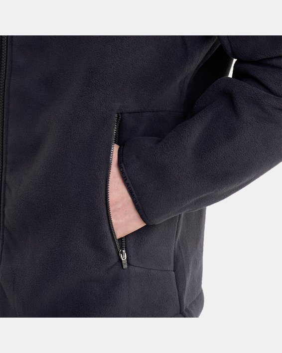 APAC M Bonded Fleece H JKT in Black image number 8